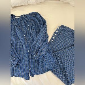 Doen Jonie top Morgan pant set M